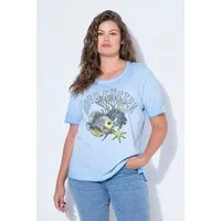 Laurasøn T-Shirt T-shirt Cool Dyed 1/2 Arm Druck