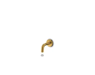 JEE-O slimline elektronische Wand-Waschtischarmatur kurz, mattgold, 800-1545 800-1545