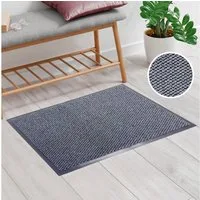 OTTO home Fußmatte Tarron, Schmutzfangmatte Indoor, für Hausflur und Eingangsbereiche, rechteckig, Höhe: 5 mm, Eingangsmatte, rutschfeste Unterseite, meliert