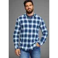 Man's World Flanellhemd mit Brusttaschen