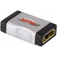 Hama HDMI Adapter Verbinder Kupplung auf Kupplung Video-Kabel, HDMI, (1 cm), Buchse Verbinder HDMI-Kabel Verlängerung 4K UHD