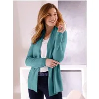 Sieh an! Strickjacke Strickjacke Langarm Jersey