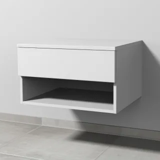 Sanipa Anbau-/Solitärschrank 2morrow (P2354) 340x600x520 Weiß-Matt, P235401 P235401