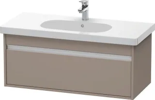 Duravit Ketho Waschtischunterbau wandhängend Basalt Matt 1000x455x410 mm - KT666804343 KT666804343