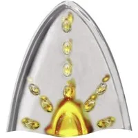 Hama Nachtlicht Hama 113960 LED-Nachtlicht Oval LED Bernstein Weiß
