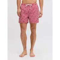 Jack & Jones Badeshorts JPSTMAUI BREEZE MINI STRIPE SWIM SRT SN Kunstfaser, normal geschnitten
