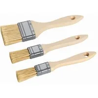 ARLI Flachpinsel Basic Pinsel Set mit 20 mm / 25 mm / 35 mm Breite, (3 St)