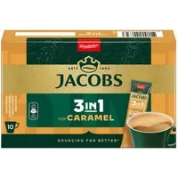 JACOBS Kaffee 3in1 Typ Caramel 10 Becherportionen