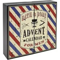ACCENTRA Kosmetik-Adventskalender MEN BOOK Körperpflege Adventskalender für Männer zum Aufklappen