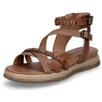Tamaris Tamaris Damen Riemchensandale cognac Sandale