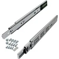 SO-TECH® Auszug Vollauszüge KV-45-H45-SC-MS Traglast 45 kg, Soft Close, Länge 400 mm, 1 Paar inkl. Schraubenset