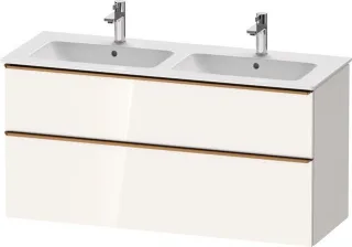 Duravit D-Neo Waschtischunterbau wandhängend Weiß Hochglanz 1280x462x625 mm - DE4365004220000 DE4365004220000
