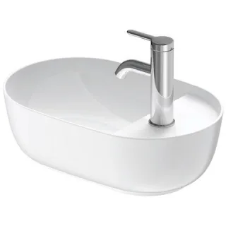 Duravit Luv Aufsatzbecken Weiß Hochglanz / Weiß Seidenmatt, 420 mm - 0381422600 0381422600