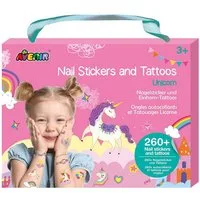 Carletto Nagel-Tattoo AVENIR Nagelsticker & Tattoos Einhorn