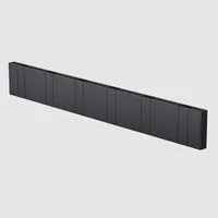 Mai & Mai Wandgarderobe Wandhaken Garderobenleiste Garderobenhaken mit 4/6 klappbaren Haken, Faltmechanik und Anti-Rutsch-Textur