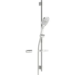Hansa Hansaactivejet Brausestangen-Set 84370230 970 mm, Handbrause Ø 120 mm, 3-strahlig, chrom