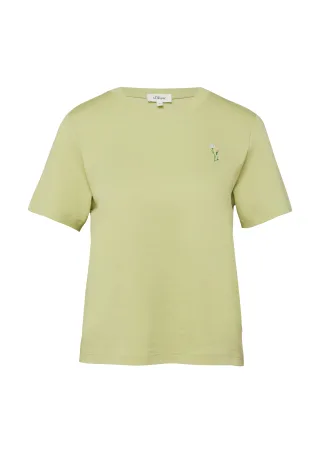 s.Oliver - T-Shirt grün - Gr. - 34