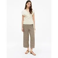 s.Oliver Culotte Hose Culotte aus Viskose