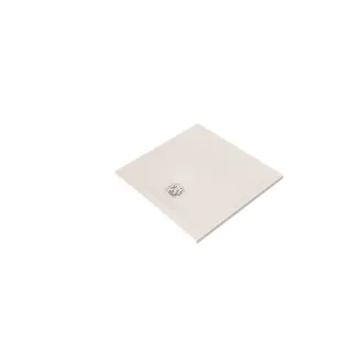 KLUDI-TERRA Duschwanne 80 x 80 H3 cm Abflussabdeckung inklusive Mattweiß 08DW0953