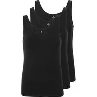 Schöller Achseltop 3er Pack Damen Achseltop Viskose (Packung, 3-St) -