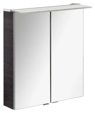 Fackelmann Spiegelschrank B.perfekt 60x69,5x23,5,DaOa,2T,Box, 84105 84105