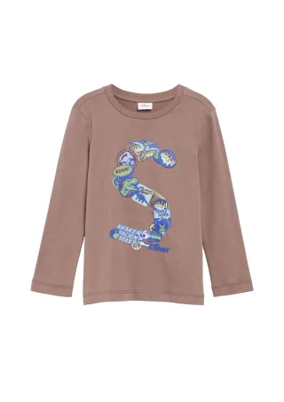 s.Oliver - T-Shirt braun - Gr. - 110