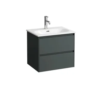 Laufen Waschtisch und Waschtischunterschrank LUA SET LANI 455x600x527 H8600832661041