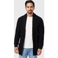 Indicode Strickjacke Herren Anaheim Herrenstrickjacke mit 2 aufgesetzten Taschen
