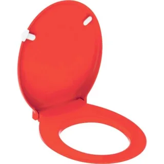 Geberit Renova Comfort WC-Sitz, barrierefrei antibakteriell, Bef. von oben, rubinrot, 500679012 500679012
