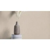 Rasch Papiertapete Tapete mit Leinenoptik in Beige, glatt, unifarben, Textiloptik