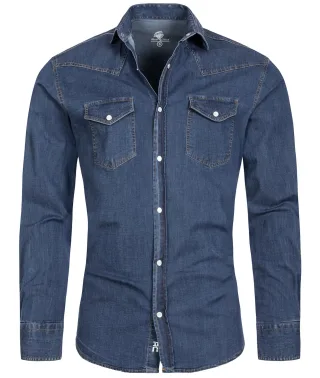 Rock Creek Hemd Blau