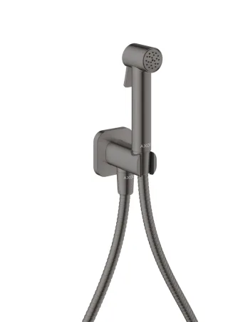 Hansgrohe Bidette Handbr. Axor Bidette Showers Kaltwasser softsq. m.Schlauch 1250mm polished black  29241330