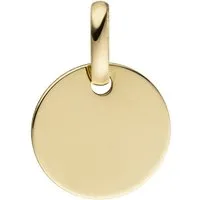 JOBO Kettenanhänger Anhänger rund, 333 Gold