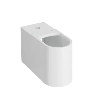 VitrA New Metropole Halbsäule zu Aufsatzschale rund Weiß Hochglanz,7543B003-1890 7543B003-1890