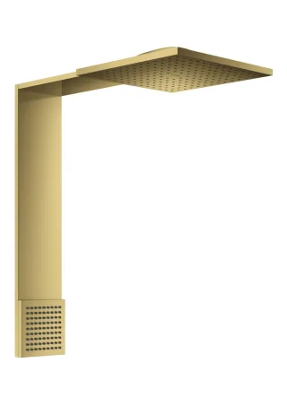 Hansgrohe Brausenmodul 250/250 Axor ShowerComposition 2jet Schulterbr., polished gold optic, 1259499 12594990