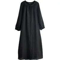 Next Maxikleid Maxikaftan mit langen Ärmeln (1-tlg)