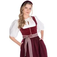 MarJo Dirndl Samt Dirndl 2tlg. - LEOPOLDSDORF - granatapfel