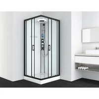 Sanotechnik Komplettdusche MIAMI, BxT: 90x90 cm, Sicherheitsglas, LxBxH: 90x90x215cm