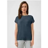 QS Kurzarmshirt mit Ärmelaufschlag