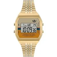 adidas Originals Digitaluhr DIGITAL TWO AOST235552I, Armbanduhr, Quarzuhr, Damenuhr, Herrenuhr, Edelstahlarmband