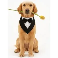 Corimori Hundekostüm Elegantes Smoking-Kostüm für Hund & Katze, Fotoshooting