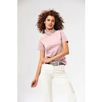 heine T-Shirt Rollkragen-Shirt Kurzarm