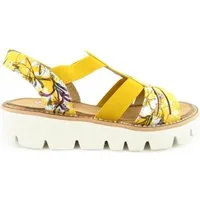 Rieker Rieker V7371-91 gelb Sandalette