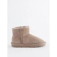 Next Schlupfstiefel aus Veloursleder Schlupfstiefel (1-tlg)