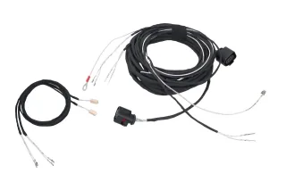 Original Kufatec Kabelsatz Kabelbaum Adapter Kabel Blind Spot-Sensor inkl. Ausparkassistent für VW Golf 7 VII + Sportsvan