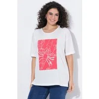 Ulla Popken T-Shirt T-Shirt Hummer Rundhals Halbarm Modalmix