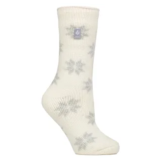Damen Jacquard Thermosocken für den Winter