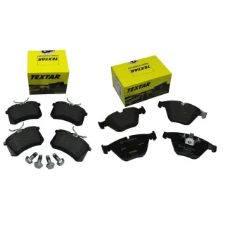 Textar Bremsbel?ge vorne + hinten Audi Seat Skoda VW 2313001 2355402