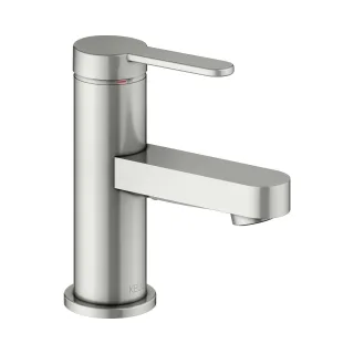 Keuco Waschtischarmatur 60 IXMO 59504 o.Zug.-Ablgrt. Flat, Ros r/e Edelst.-fin, 59504063100 59504063100