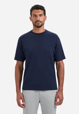 No Excess - T-Shirt Crewneck Solid Heavy Interlock night - Gr. - L